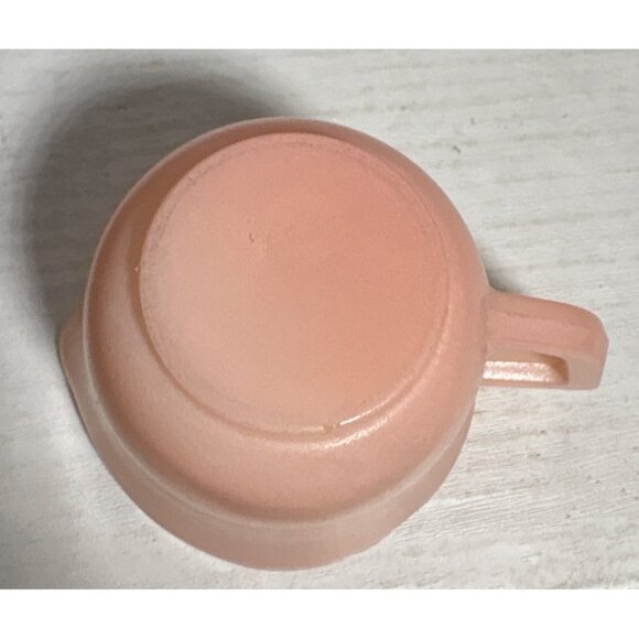 Hazel Atlas Little Hostess Childs Tea Cup and Saucer Lidded Sugar Bowl & Creamer - Picture 7 of 10